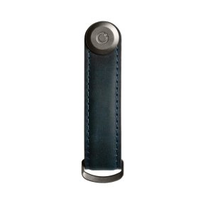 orbitkey Schlüssel-Organizer crazy horse leather marine blue